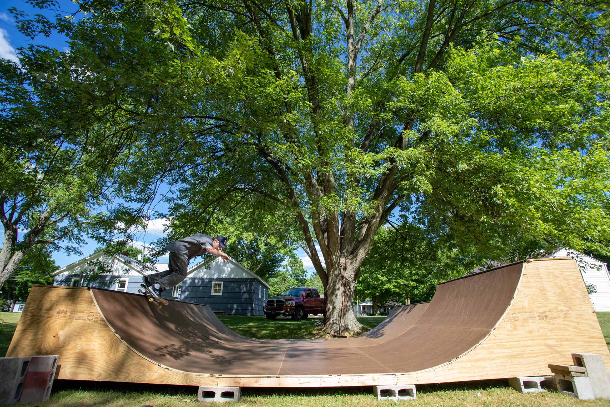 Backyard Mini Ramp