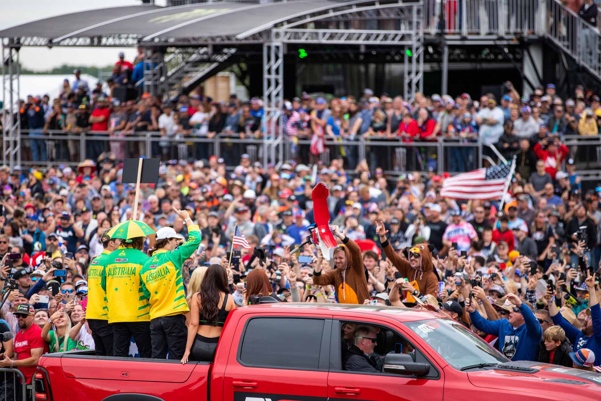 Team Australia at MXoN